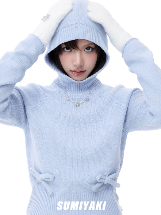 SUMIYAKI Christmas Snowfall Series Snowflake Choker Necklace – Dainty, Festive & Elegant Holiday Jewelry Gift