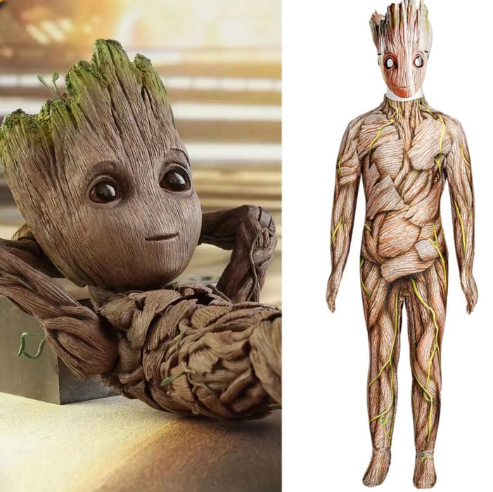 Marvel Comics Groot Cosplay Costume