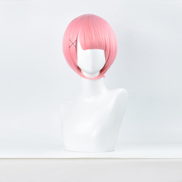 Re:Zero Starting Life in Another World Ram Rem Cosplay Wig
