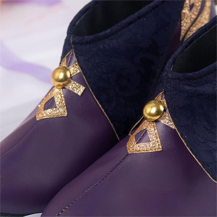 Genshin Impact KeQing Cosplay Shoes