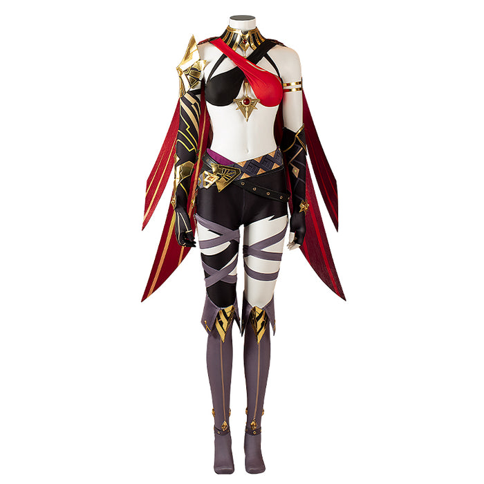 Genshin Impact Dehya Cosplay Costume/Wig