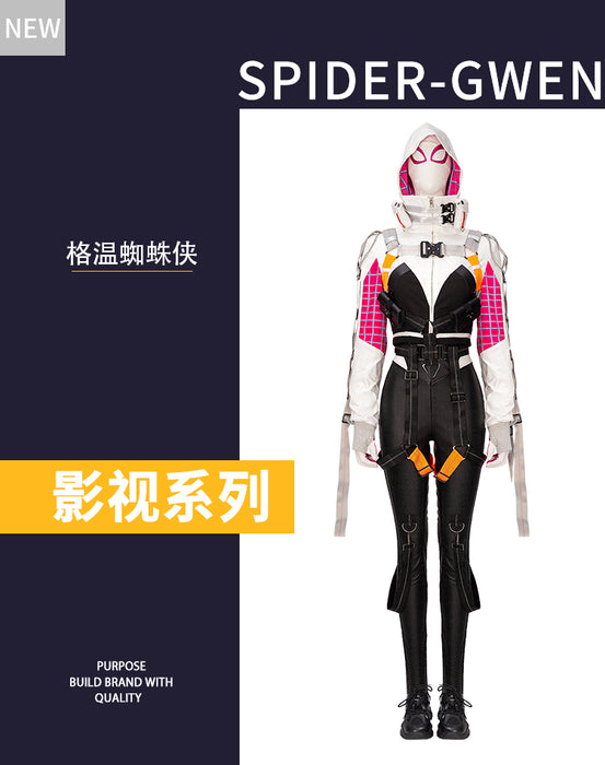 Marvel Comics Spider-Gwen The Amazing Spider-Man Cosplay Costume