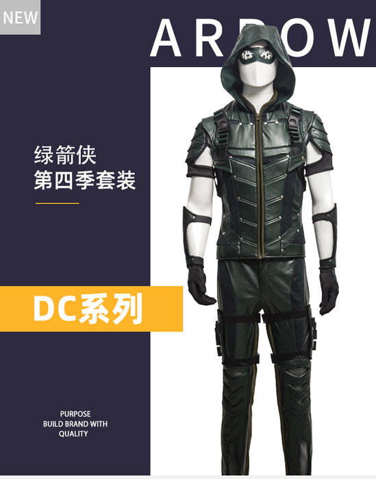 Detective Comics Green Arrow Cosplay Costume