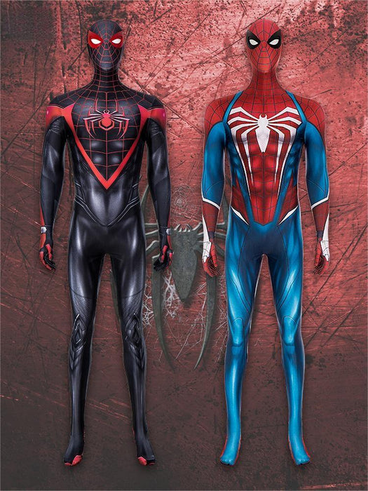 Marvel Comics Spider-Man Peter Parker、Miles Morales Cosplay Costume
