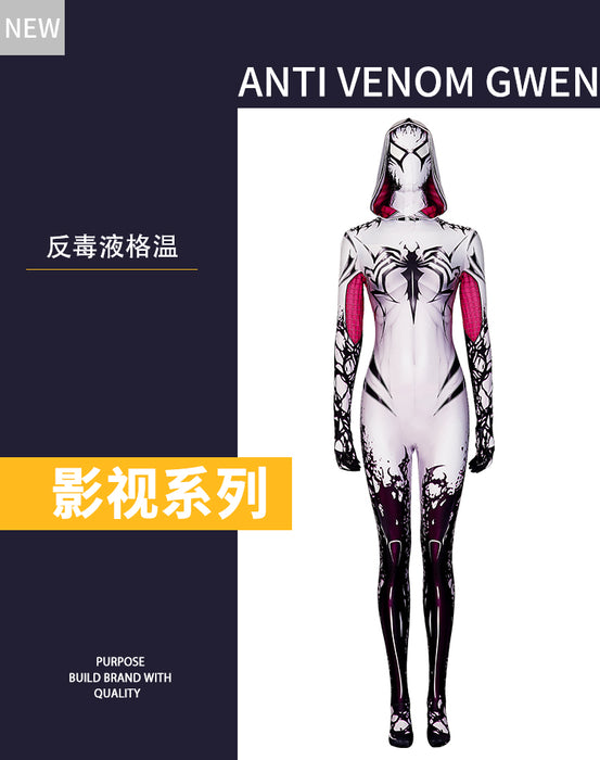 Marvel Comics Anti-Venom Gwen Cosplay Costume