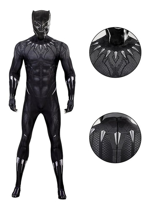 Marvel Comics Black Panther Cosplay Costume