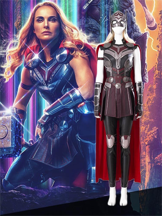 Marvel Comics Jane Foster Thor Cosplay Costume/Shoes