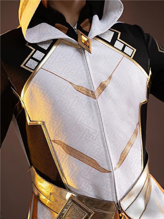 Genshin Impact Morax Zhongli Cosplay Costume