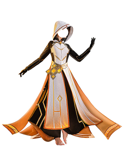 Genshin Impact Morax Zhongli Cosplay Costume