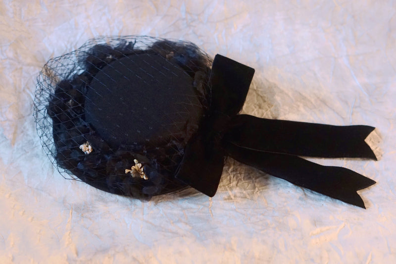 Lolita Vintage Top Hat Hair Clip （5 color）