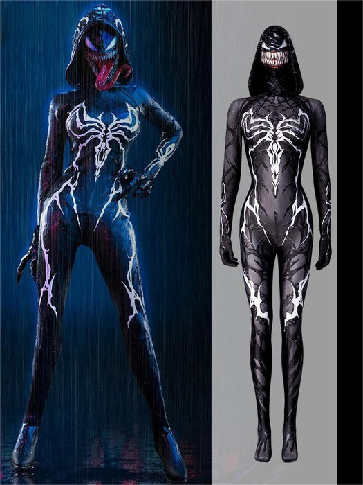 Marvel Comics Queen of Dark Spider Cosplay Costume