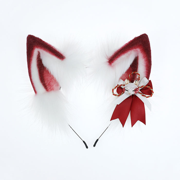 fox ears and tail