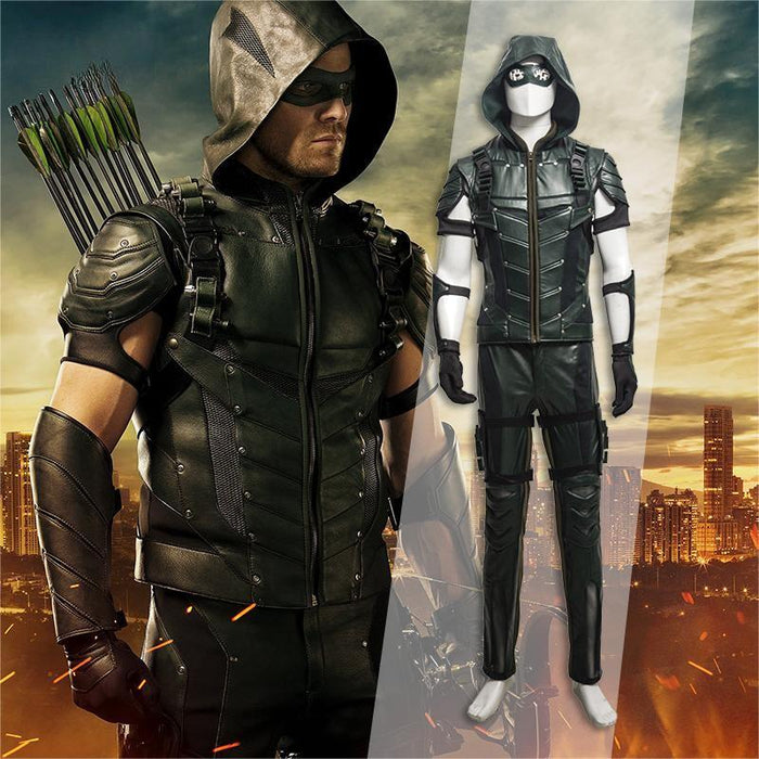 Detective Comics Green Arrow Cosplay Costume