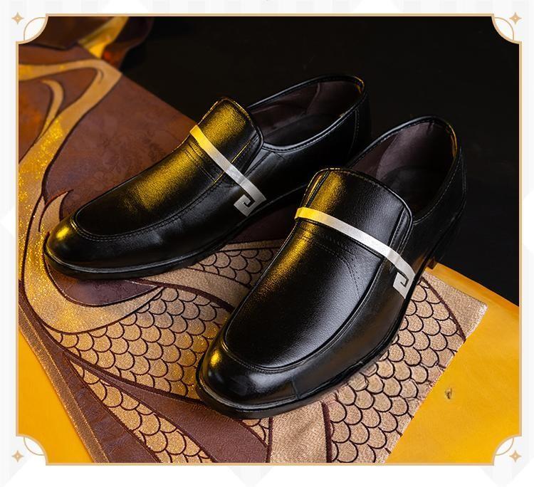 Genshin Impact Zhongli Cosplay Shoes