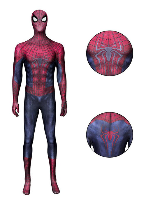 Marvel Comics Spider-Man The Amazing Spider-Man 2 Cosplay Costume