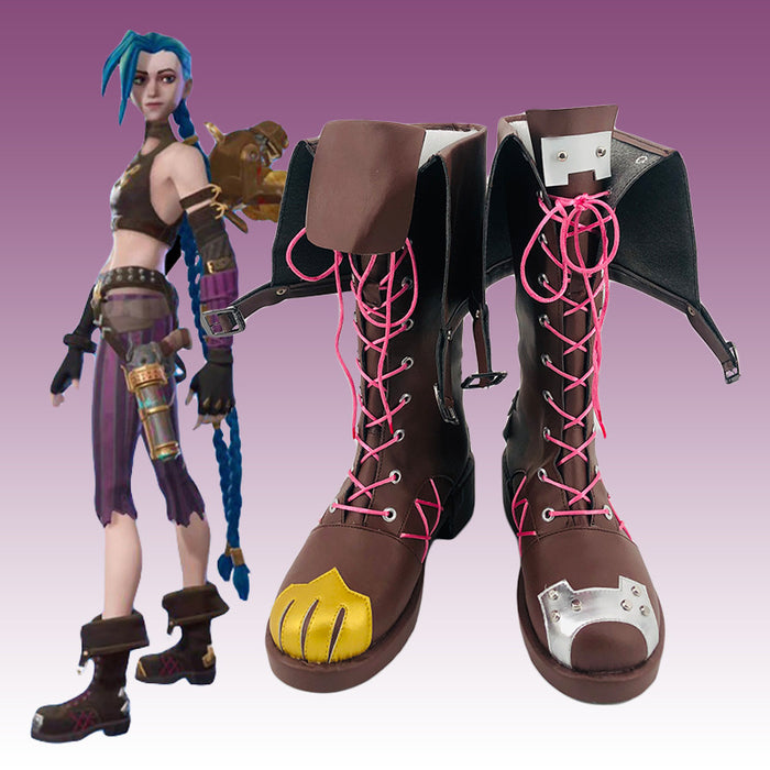 League of Legends JINX Cosplay Shoes