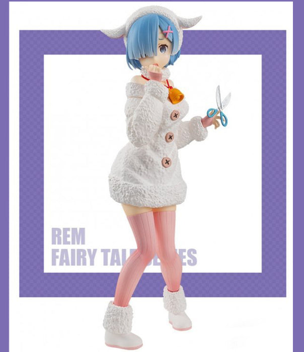 Re:Zero Starting Life in Another World Ram Rem Cosplay Costume（sheep）