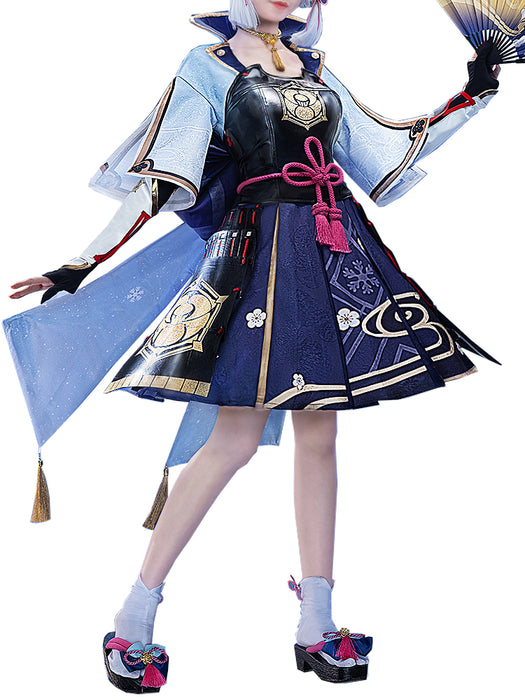 Genshin Impact Kamisato Ayaka Cosplay Costume/Wig