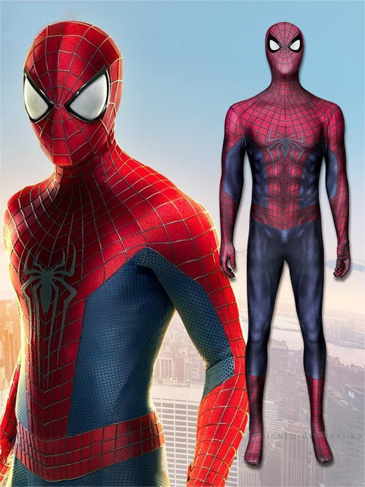 Marvel Comics Spider-Man The Amazing Spider-Man 2 Cosplay Costume