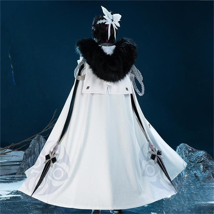 Genshin Impact Eleven Fatui Harbingers Cosplay Costume Cloak