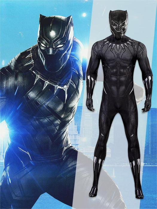 Marvel Comics Black Panther Cosplay Costume