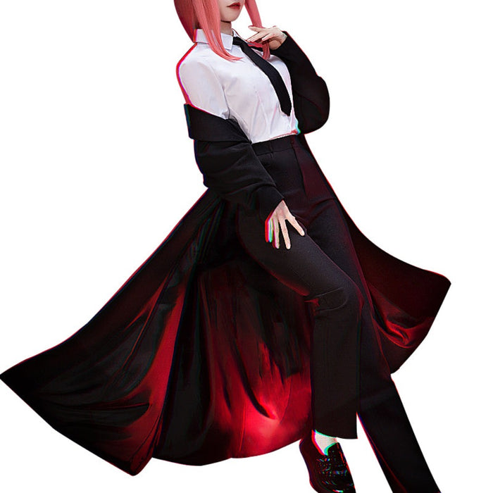 Chainsaw Man Makima Cosplay Costume/ Wig