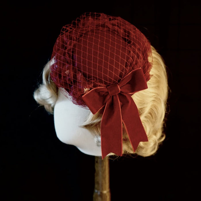 Lolita Vintage Top Hat Hair Clip （5 color）