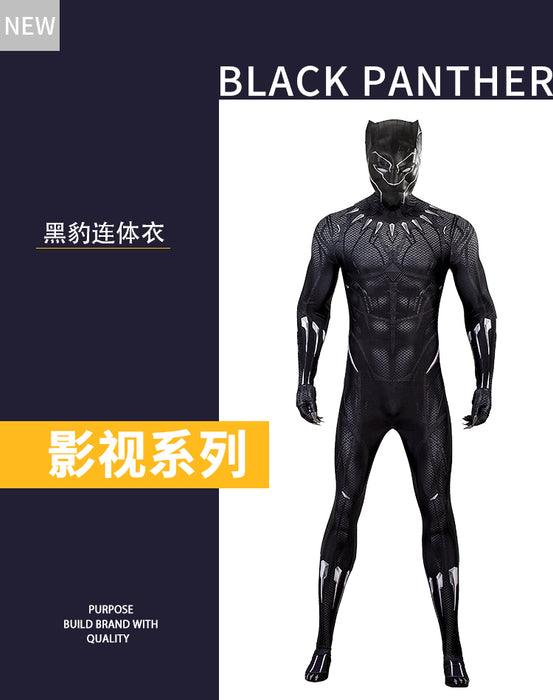 Marvel Comics Black Panther Cosplay Costume