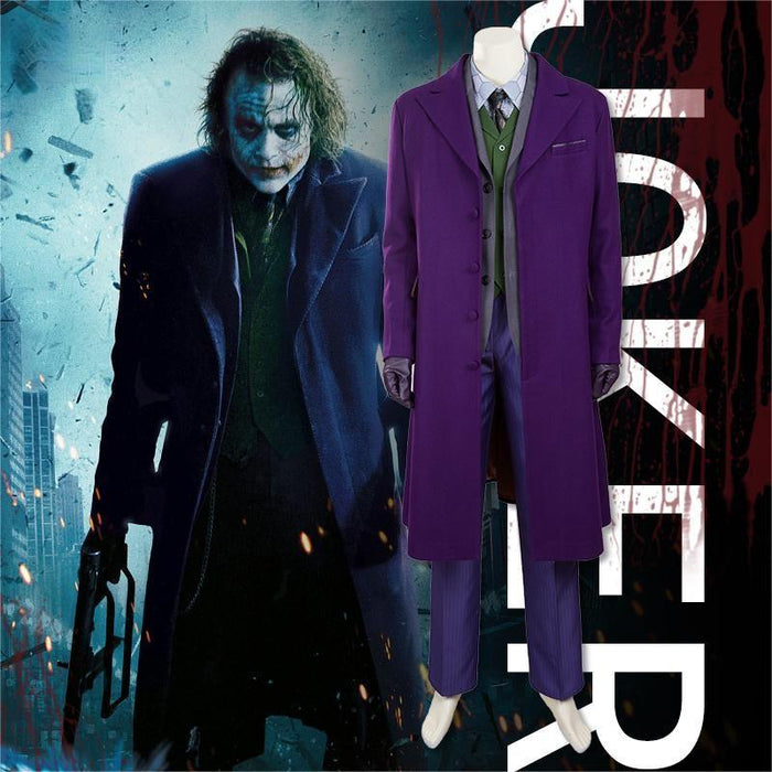 Detective Comics The Dark Knight Joker Cosplay Costume