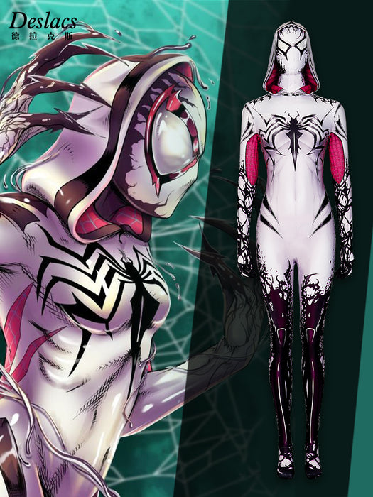 Marvel Comics Anti-Venom Gwen Cosplay Costume