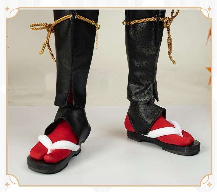 Genshin Impact Kaedehara Kazuha Cosplay Shoes