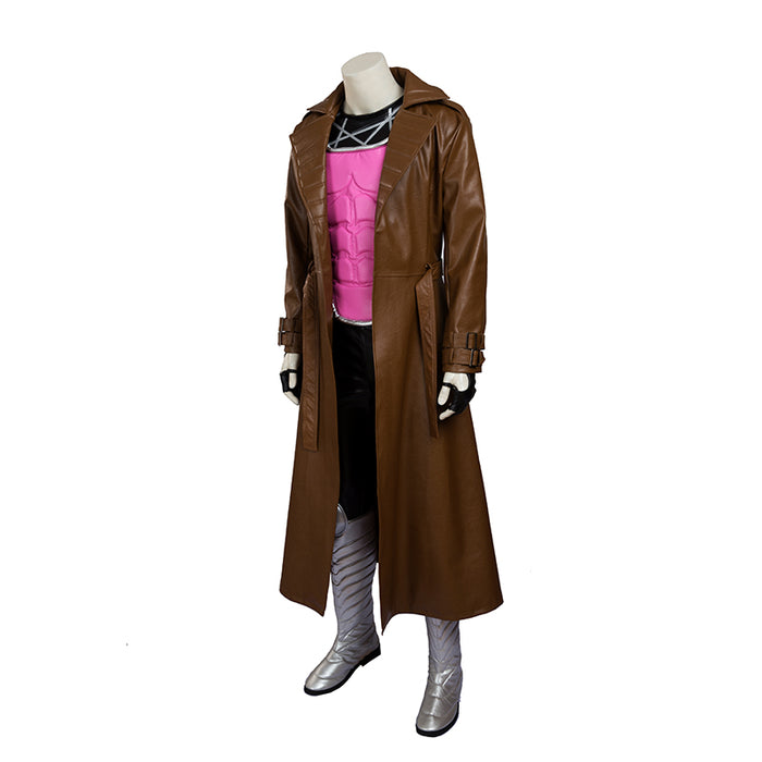 Marvel Comics X-MAN Gambit Cosplay Costume/Shoes