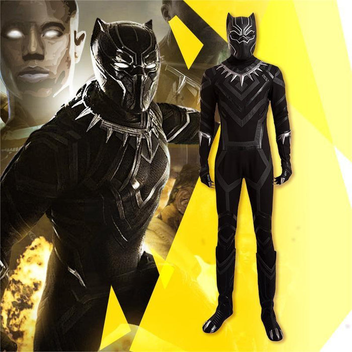 Marvel Comics Black Panther (deluxe edition) Cosplay Costume/Shoes