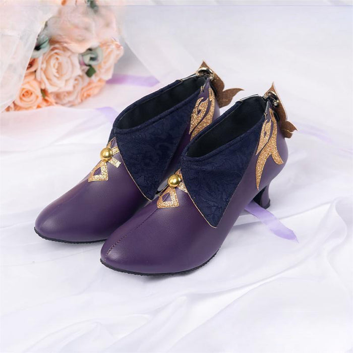 Genshin Impact KeQing Cosplay Shoes