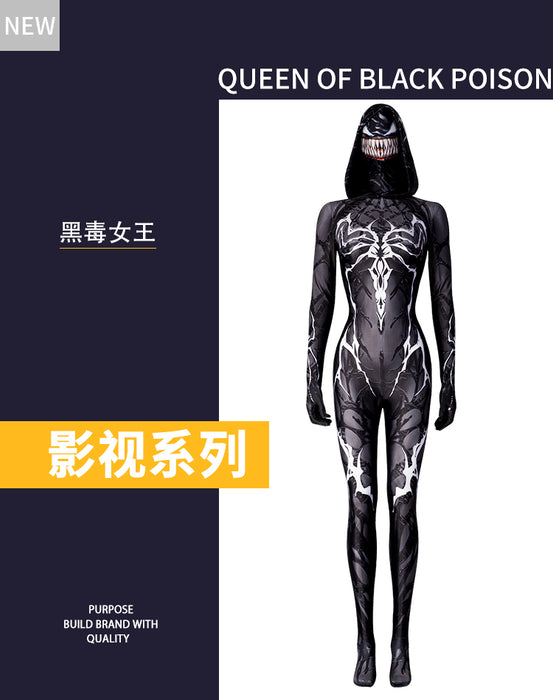 Marvel Comics Queen of Dark Spider Cosplay Costume