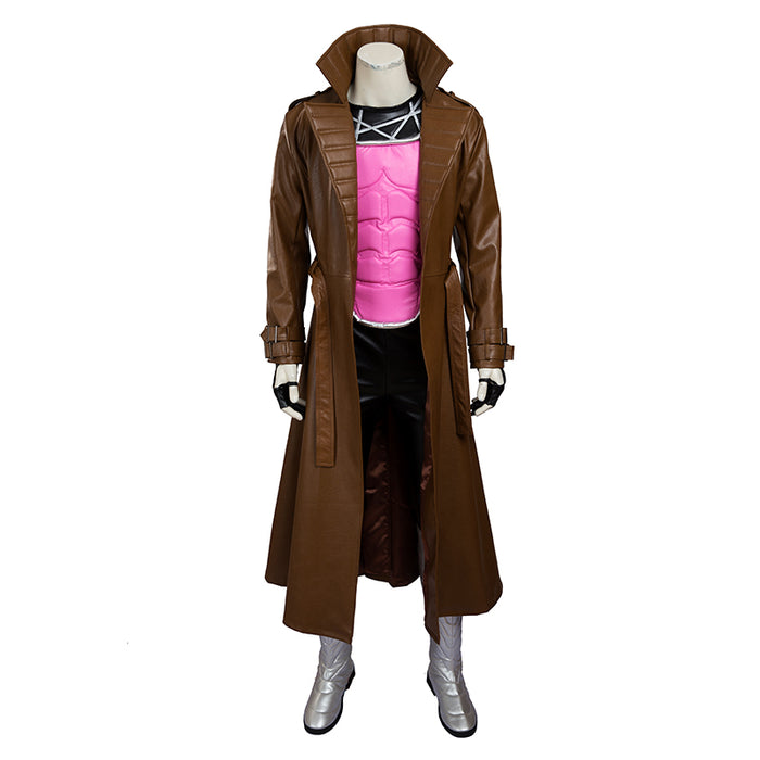 Marvel Comics X-MAN Gambit Cosplay Costume/Shoes