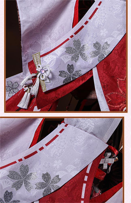 Genshin Impact Yae Miko Cosplay Costume/Wig