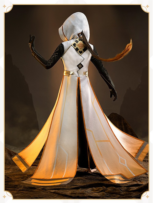 Genshin Impact Morax Zhongli Cosplay Costume