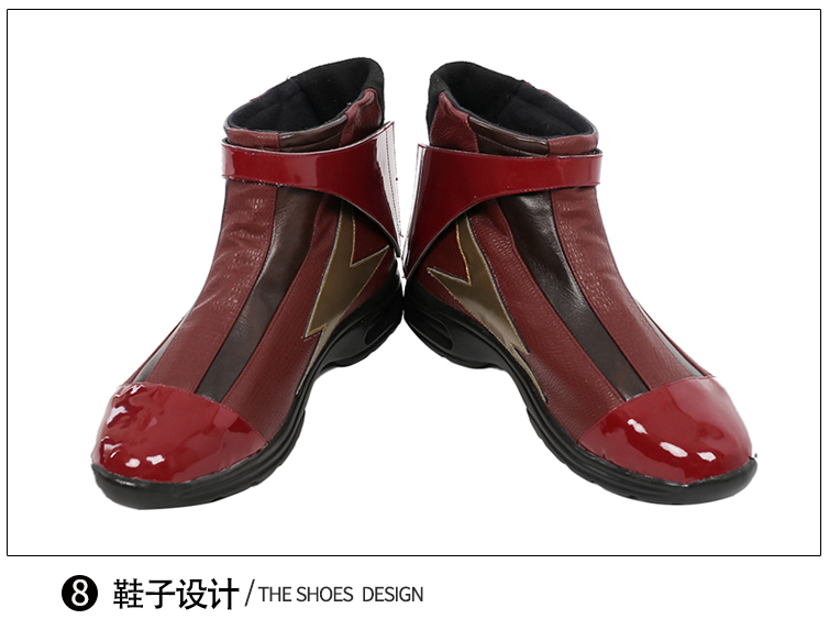 Detective Comics The Flash Cosplay Costume/Shoes