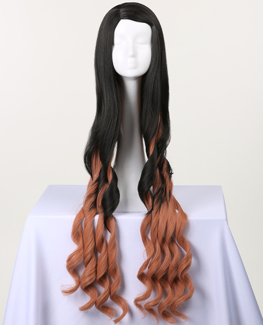 Demon Slayer: Kimetsu no Yaiba Nezuko Kamado Cosplay Costume/Wig