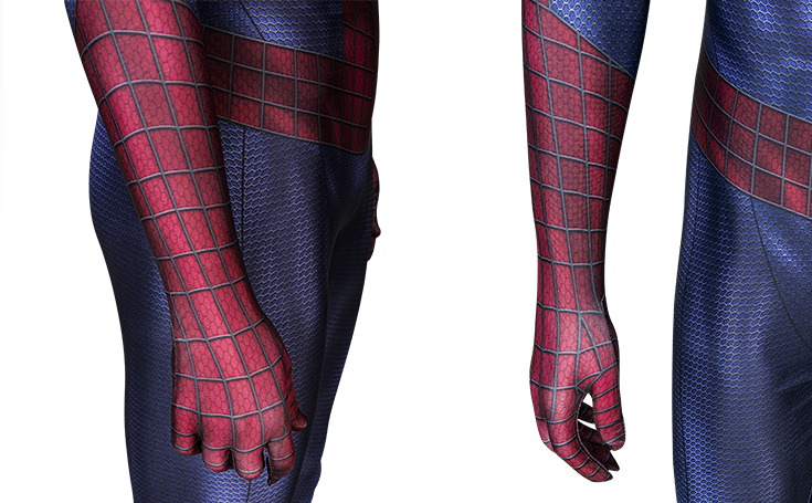 Marvel Comics Spider-Man The Amazing Spider-Man 2 Cosplay Costume