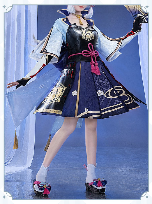 Genshin Impact Kamisato Ayaka Cosplay Costume/Wig