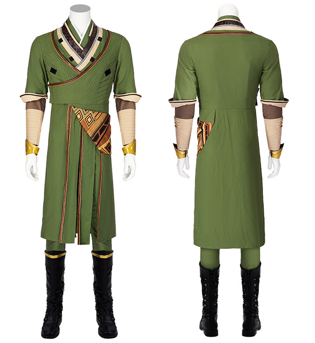 Marvel Comics Baron Mordo Cosplay Costume/Shoes