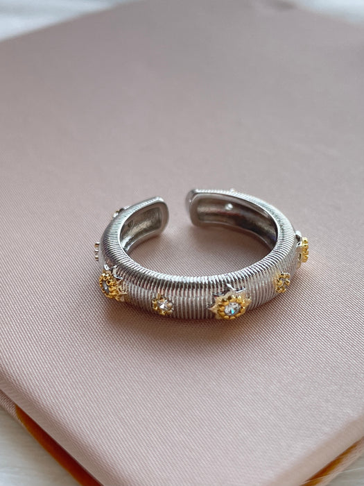 Silver drawbench ring