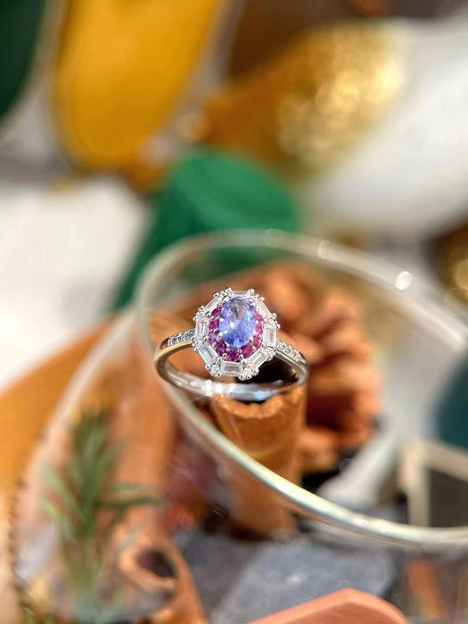 Natural Tanzanite ring