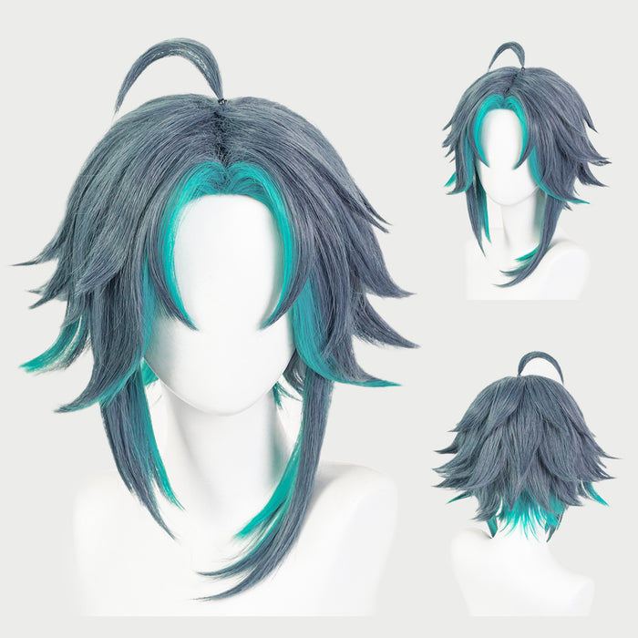 Genshin Impact Xiao Cosplay Costume/Wig